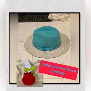 Girls Fedora- Trixie Grey with free bonus purse 👛